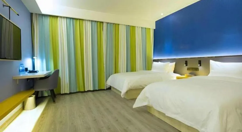 Bed in ibis Styles Beijing Capital Airport Hotel