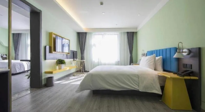 Bed in ibis Styles Beijing Capital Airport Hotel