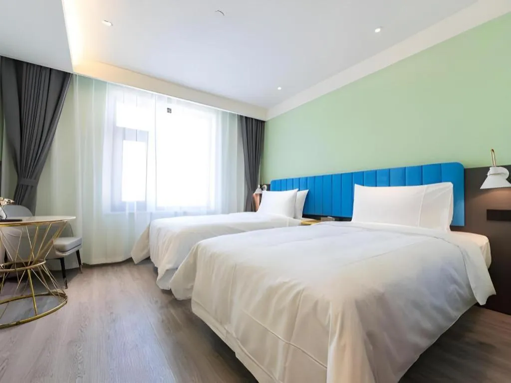 Bed in ibis Styles Beijing Capital Airport Hotel