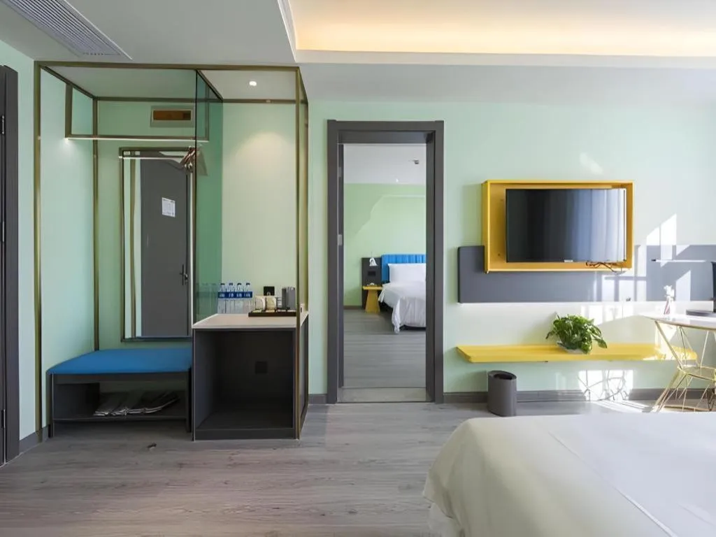 Bed in ibis Styles Beijing Capital Airport Hotel