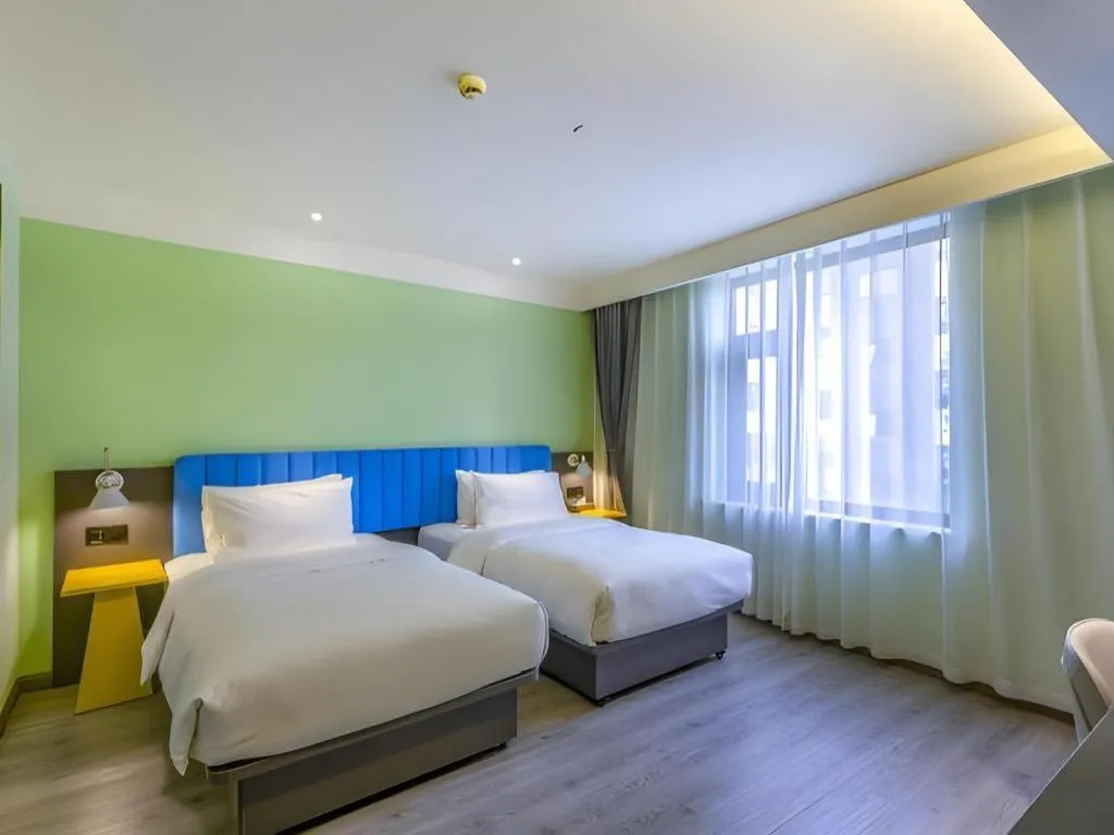 Bed in ibis Styles Beijing Capital Airport Hotel