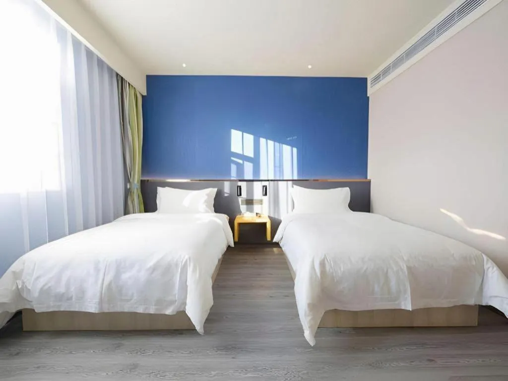 Bed in ibis Styles Beijing Capital Airport Hotel