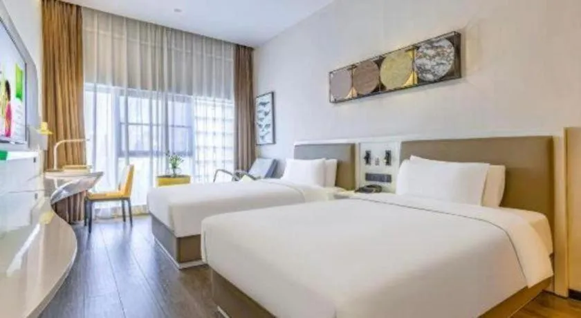 Bed in ibis Styles Kunming Nanping Hotel