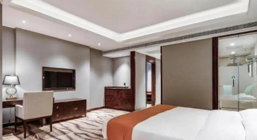 Bed in ibis Styles Nanjing Qilin Gate Hotel