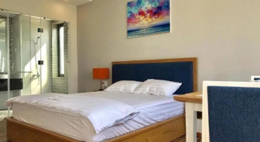 Bed in Ocean pearl Villa