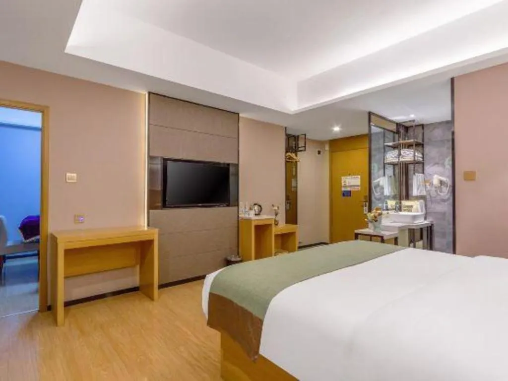 Bed in GreenTree Alliance Hotel Kunming Chuanjin Road Branch