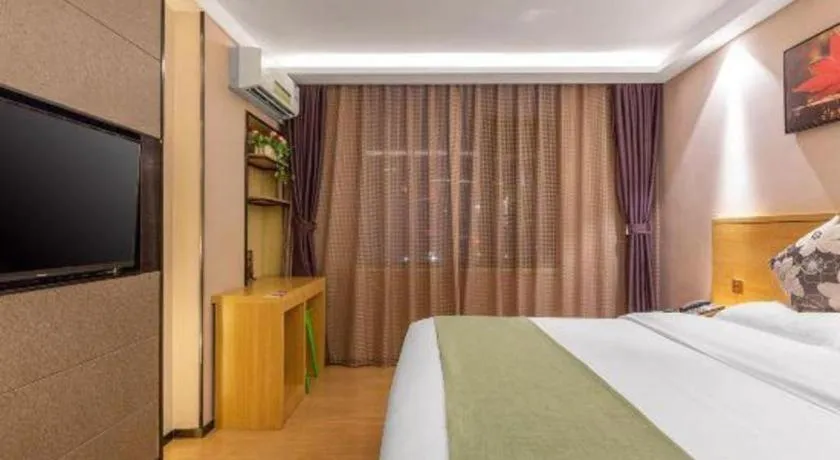 Bed in GreenTree Alliance Hotel Kunming Chuanjin Road Branch