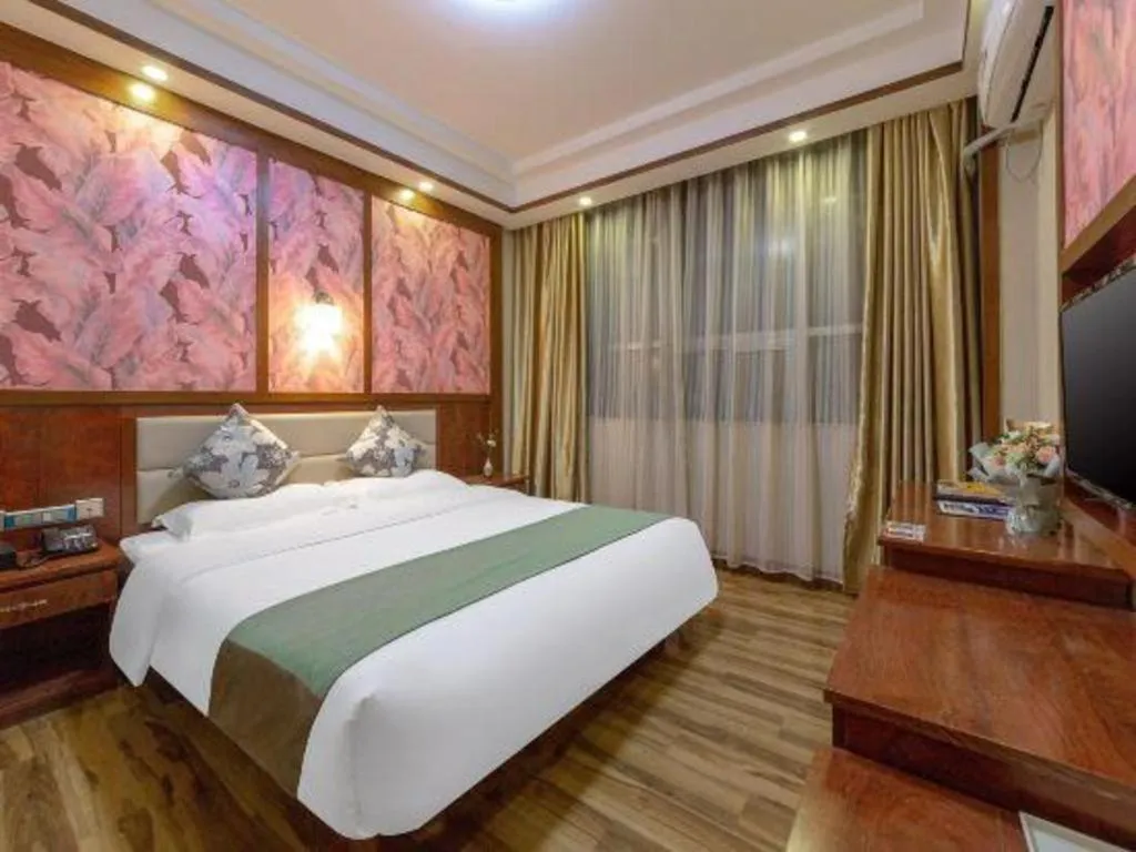 Bed in GreenTree Alliance Hotel Kunming Chuanjin Road Branch