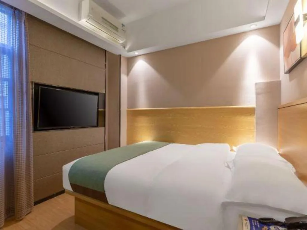Bed in GreenTree Alliance Hotel Kunming Chuanjin Road Branch