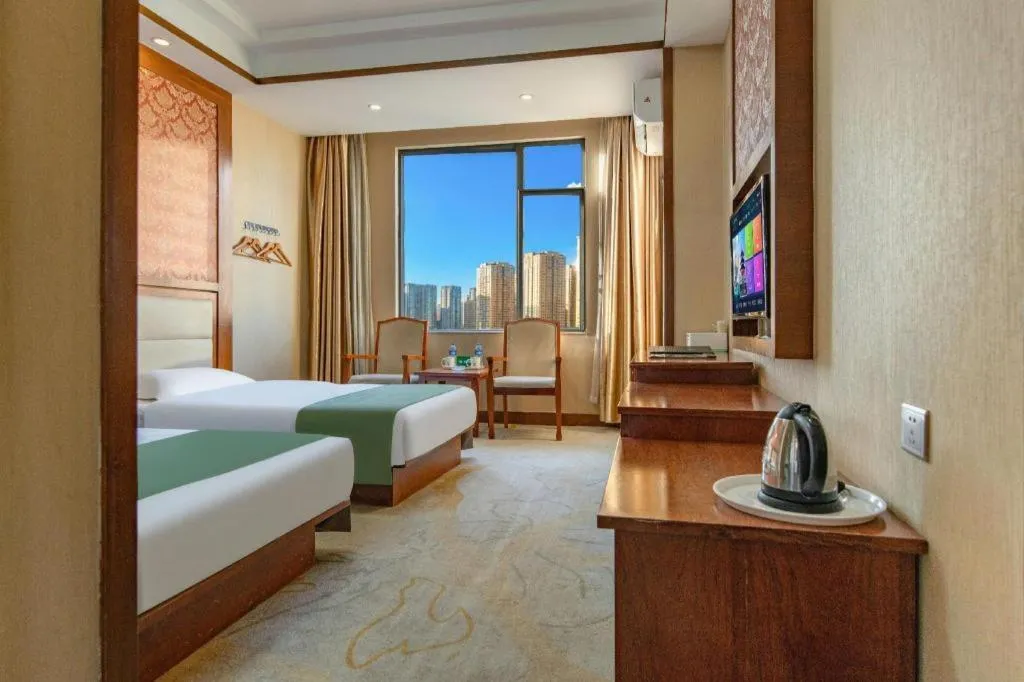 Bed in GreenTree Alliance Hotel Kunming Chuanjin Road Branch