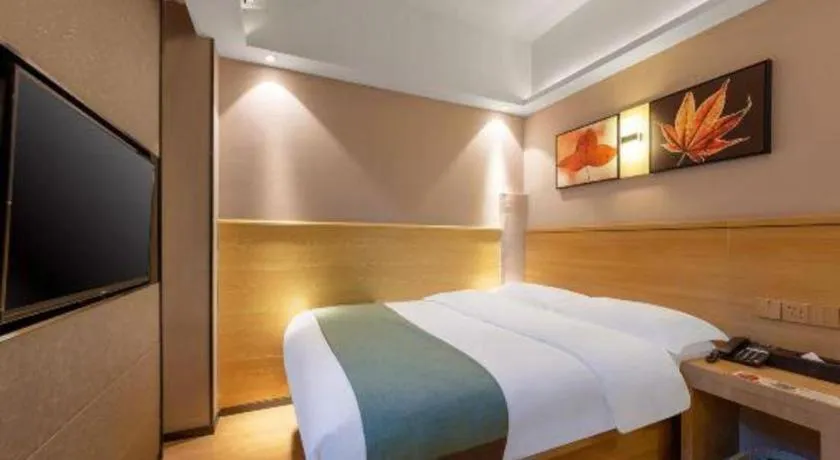 Bed in GreenTree Alliance Hotel Kunming Chuanjin Road Branch