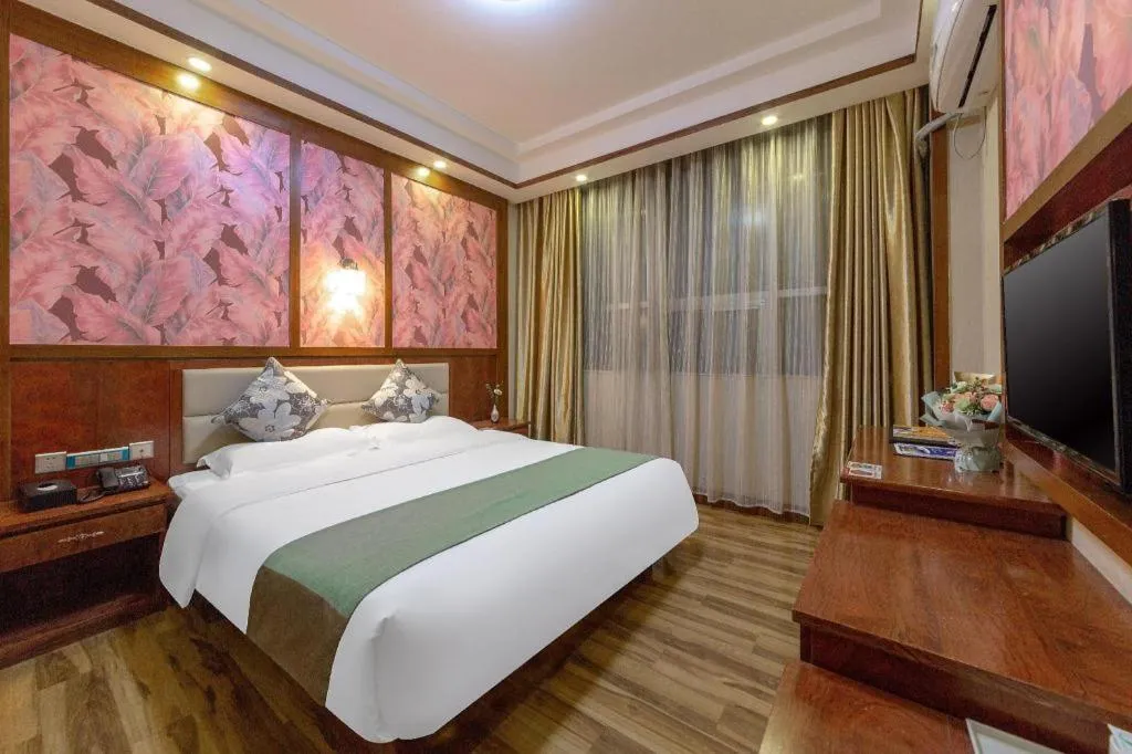 Bed in GreenTree Alliance Hotel Kunming Chuanjin Road Branch