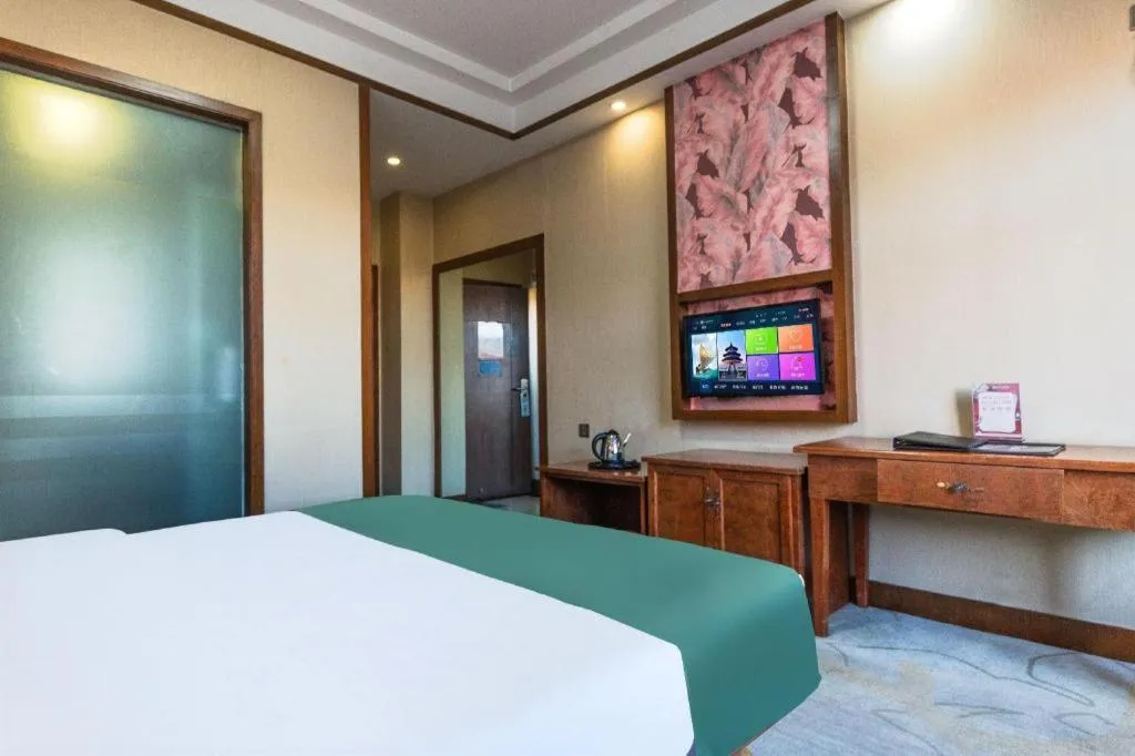 Bed in GreenTree Alliance Hotel Kunming Chuanjin Road Branch