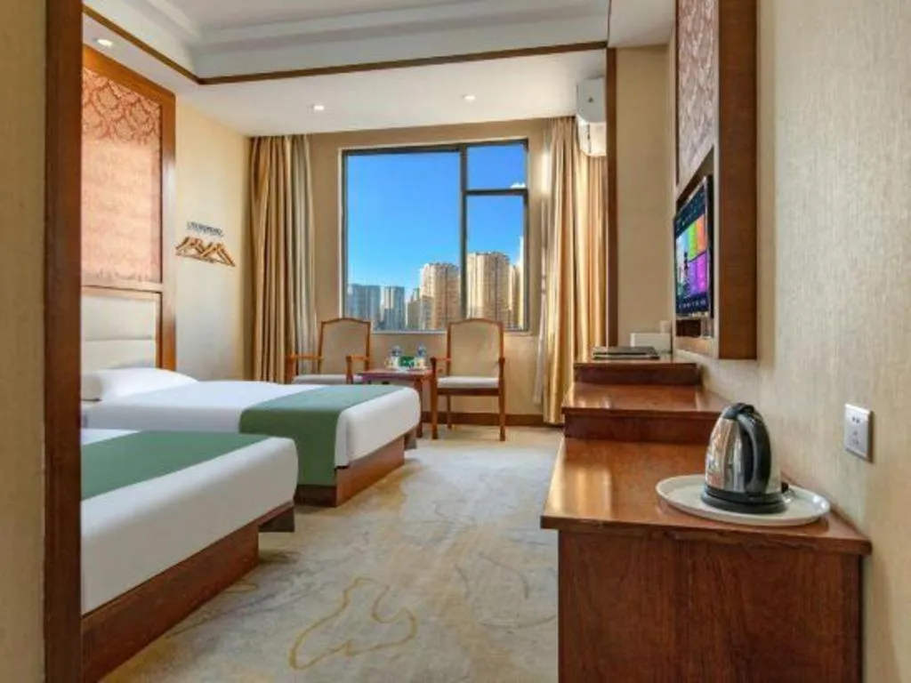 Bed in GreenTree Alliance Hotel Kunming Chuanjin Road Branch