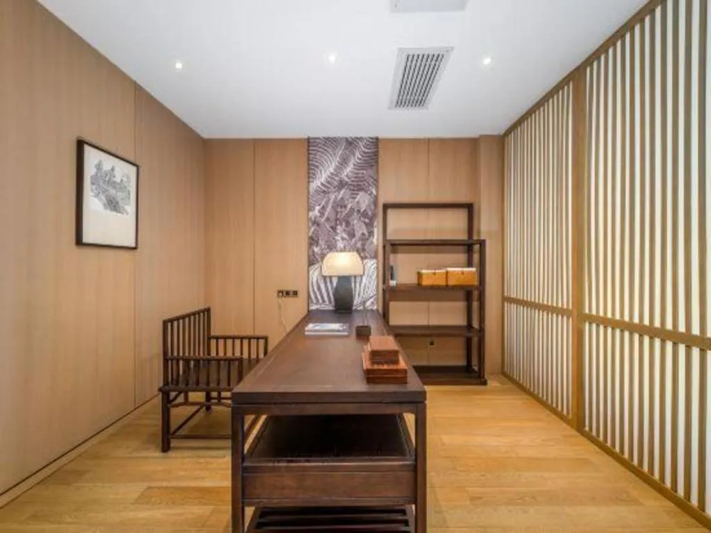 Bed in Jolie Vue Boutique Hotel Sanjiang