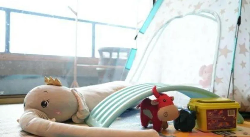 Bed in Jolie Vue Boutique Hotel Sanjiang