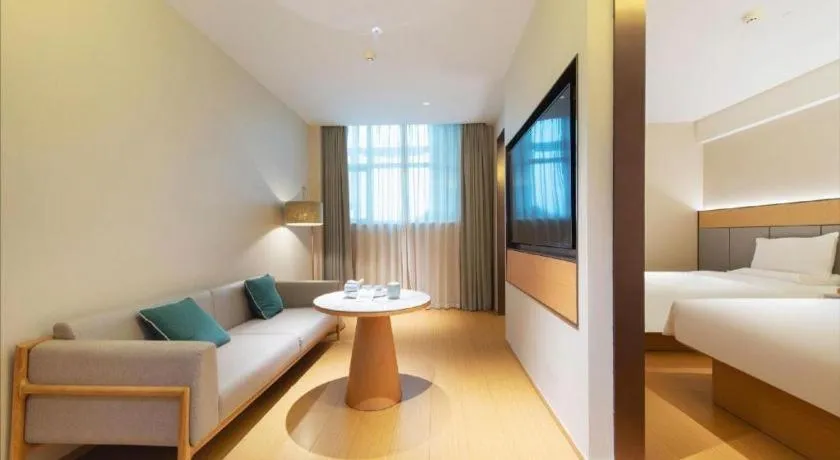 Bed in JI Hotel Xi'an Dayanta