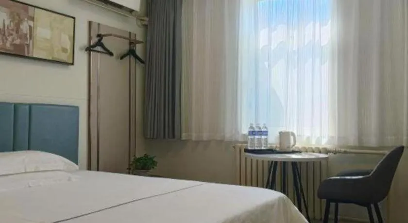 Bed in Jinjiang Inn Zibo People's Park Liuquan Road