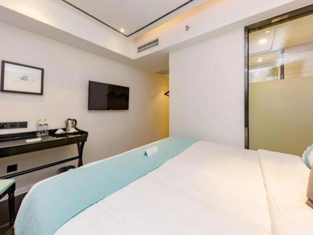 Bed in Xana Lite Jinan Railway Station