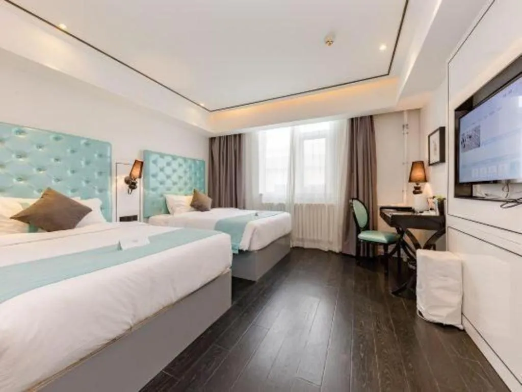 Bed in Xana Lite Jinan Railway Station