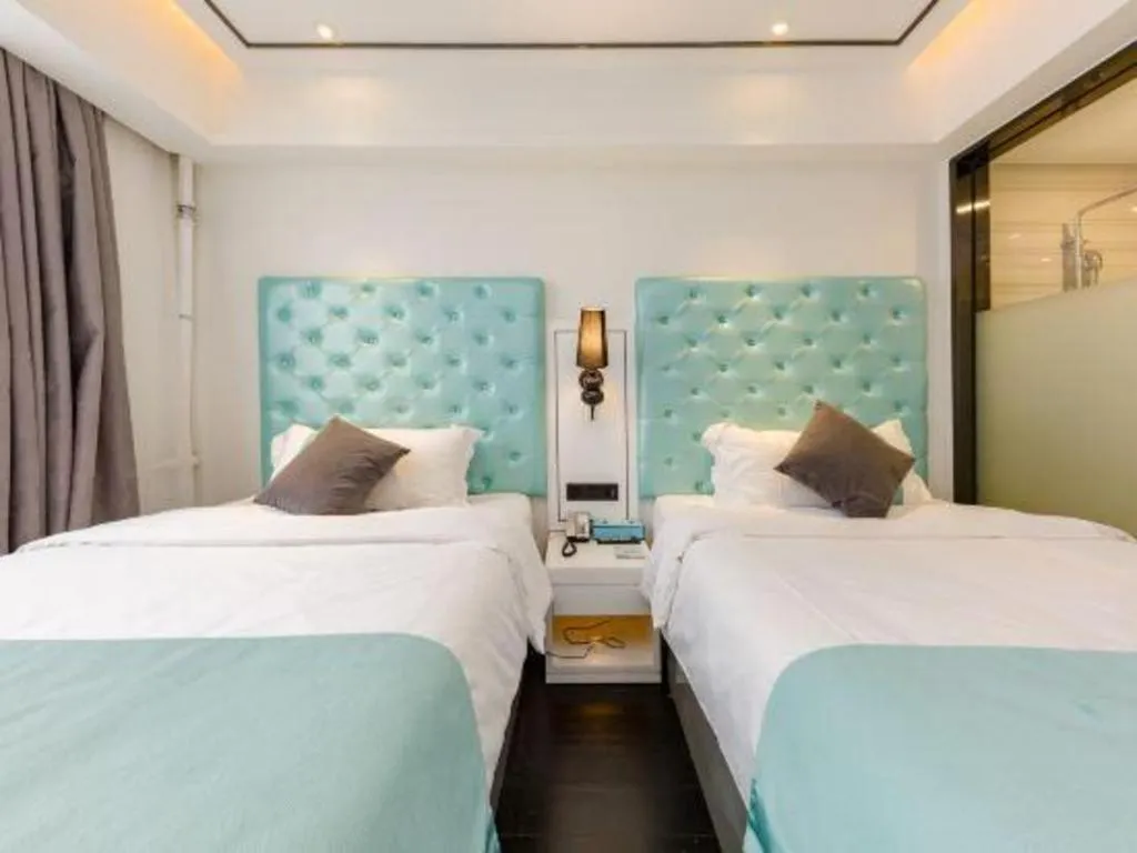 Bed in Xana Lite Jinan Railway Station