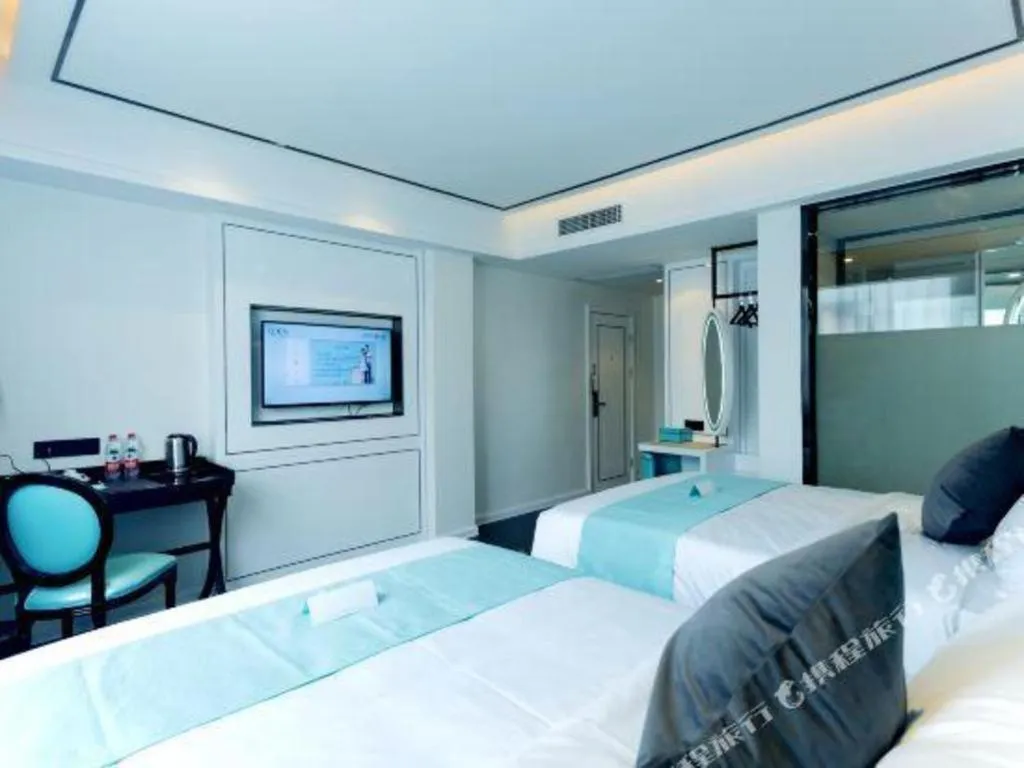 Bed in Xana Lite Jinan Railway Station