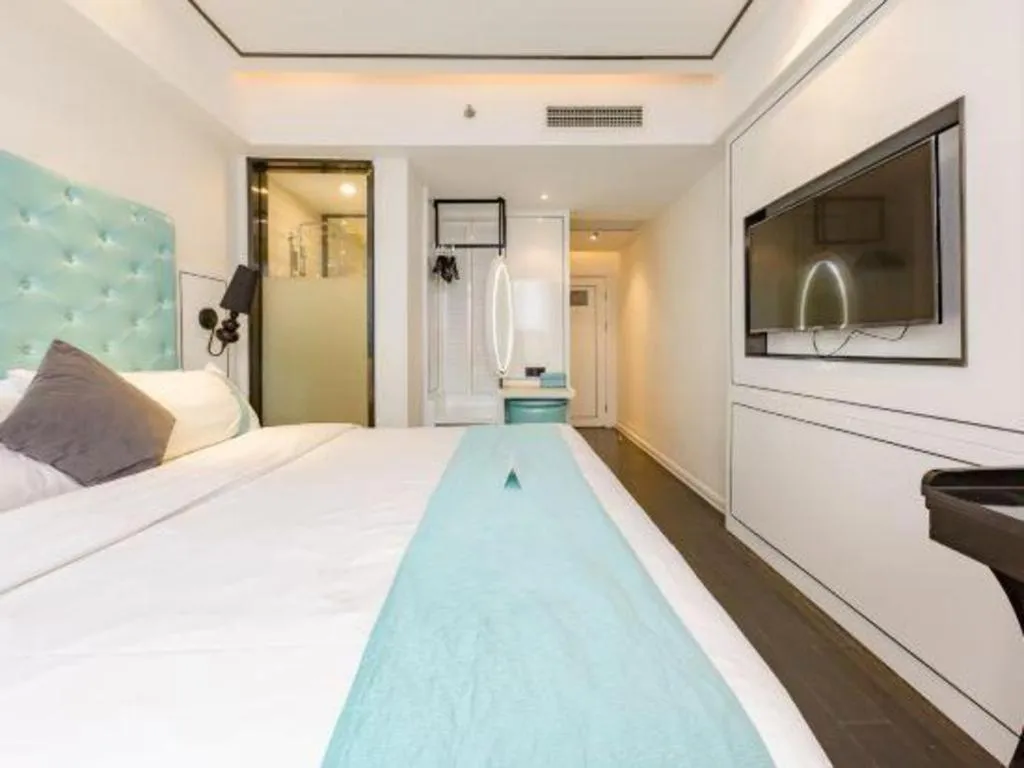 Bed in Xana Lite Jinan Railway Station