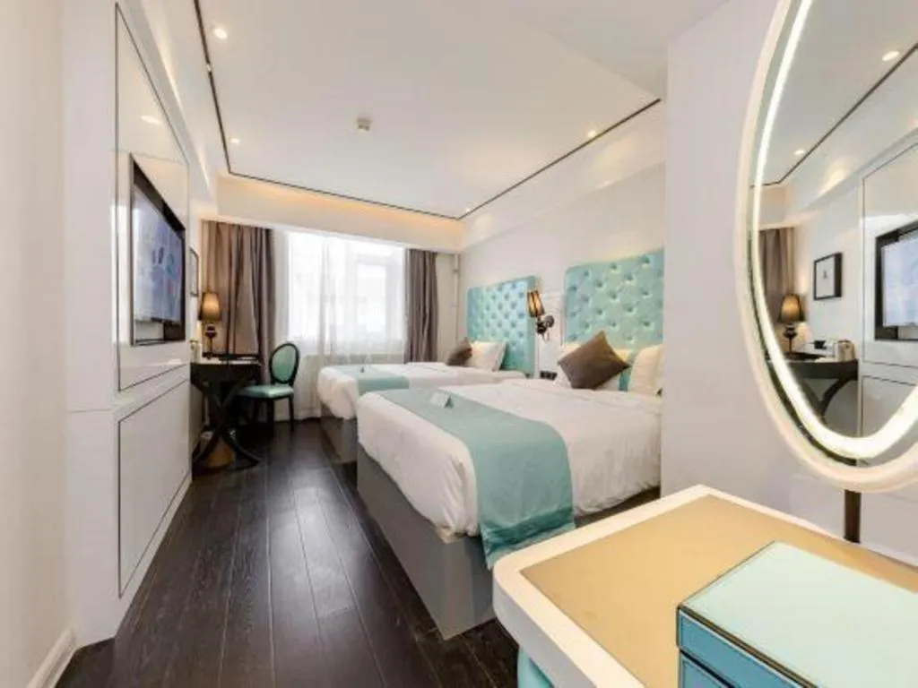 Bed in Xana Lite Jinan Railway Station