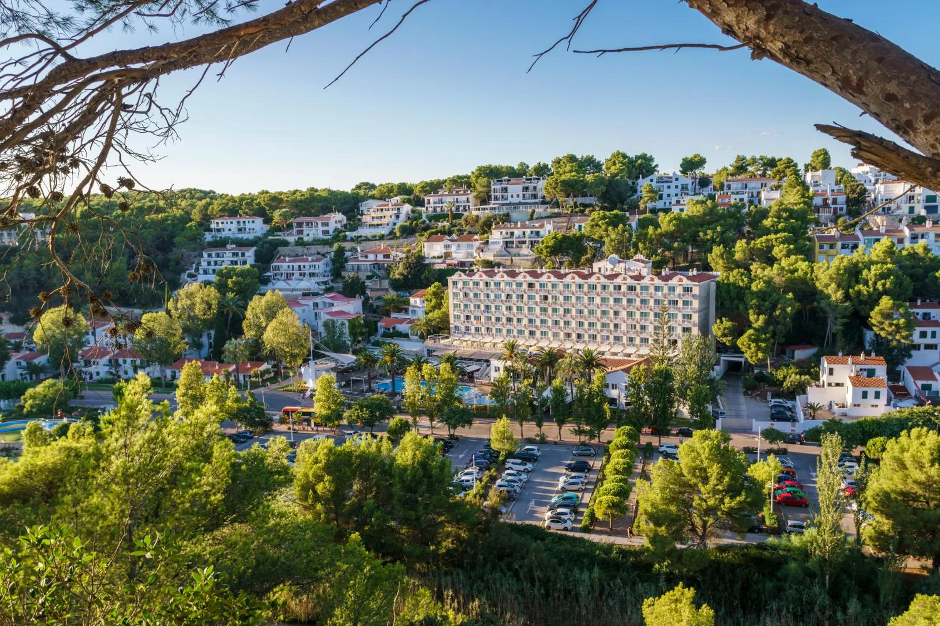 Bird's eye view in Minura Cala Galdana & Apartamentos d'Aljandar