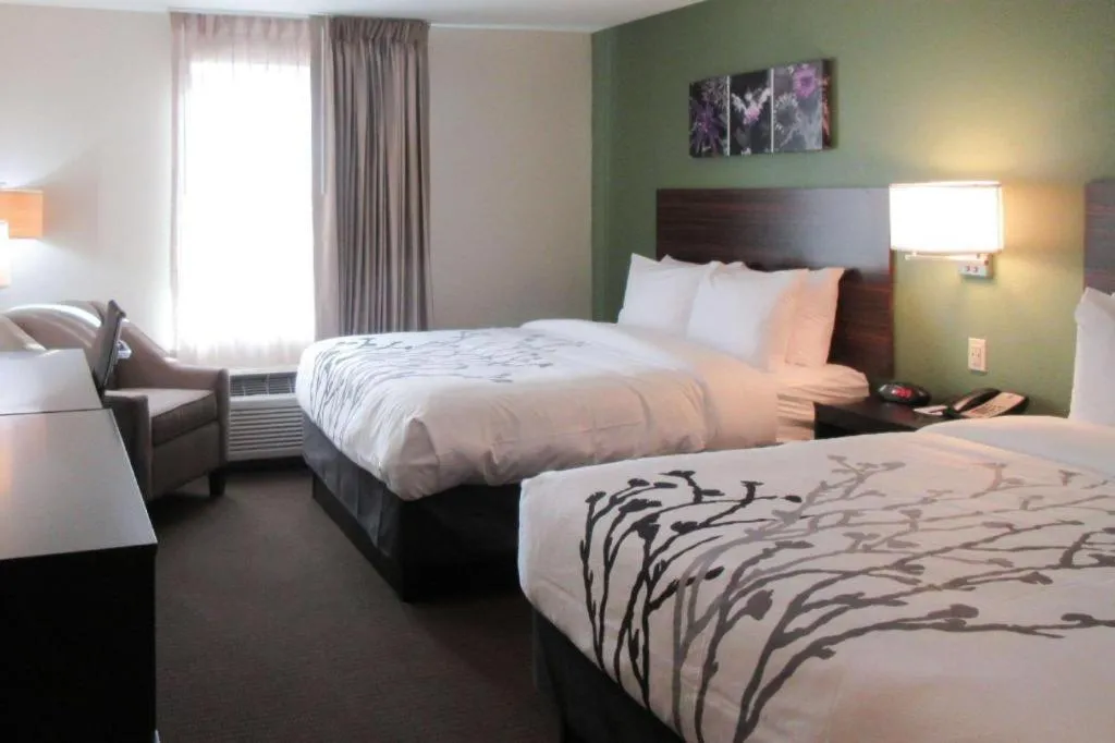 Bed in Sleep Inn & Suites Chiloquin-Crater Lake Junction