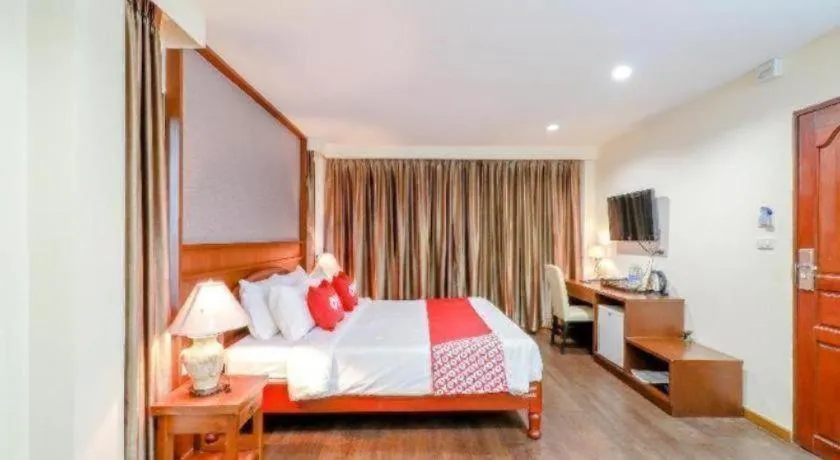 Bed in Tong House Resort