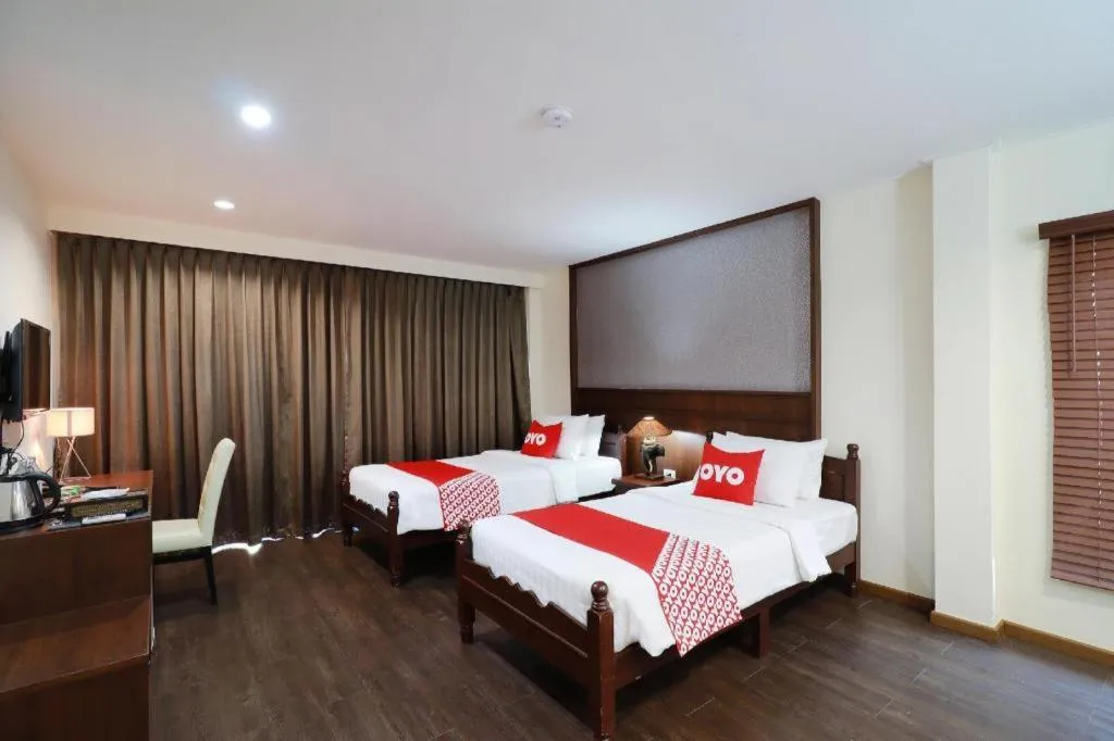 Bed in Tong House Resort