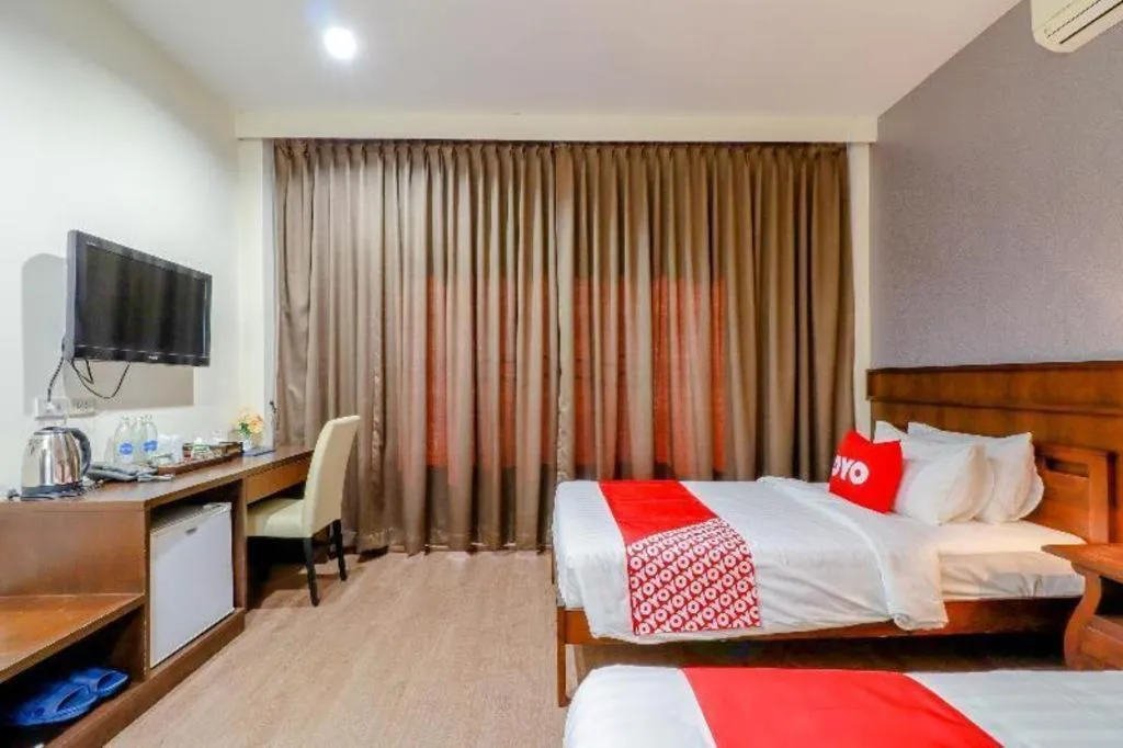 Bed in Tong House Resort