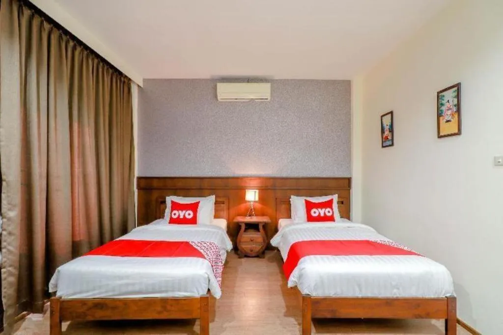 Bed in Tong House Resort