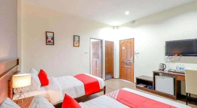 Bed in Tong House Resort