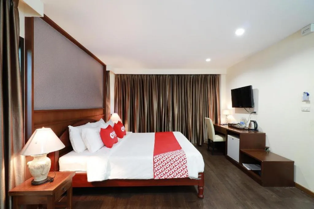 Bed in Tong House Resort