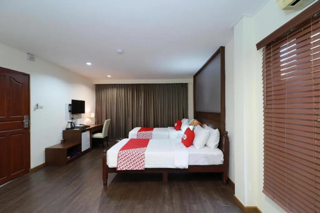 Bed in Tong House Resort