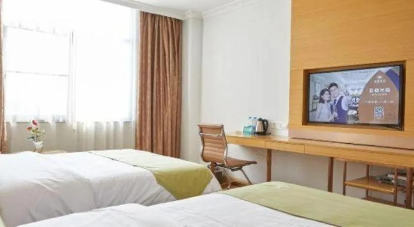 Bed in GreenTree Alliance Hotel Foshan Nanhai District Pingzhou Yuqi Street