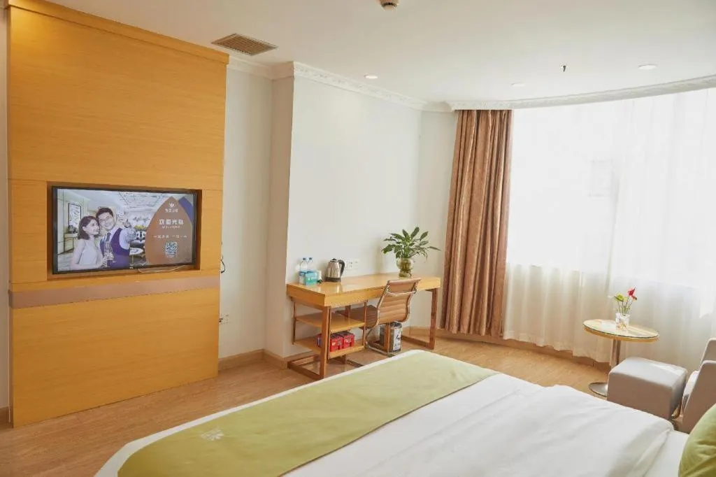 Bed in GreenTree Alliance Hotel Foshan Nanhai District Pingzhou Yuqi Street