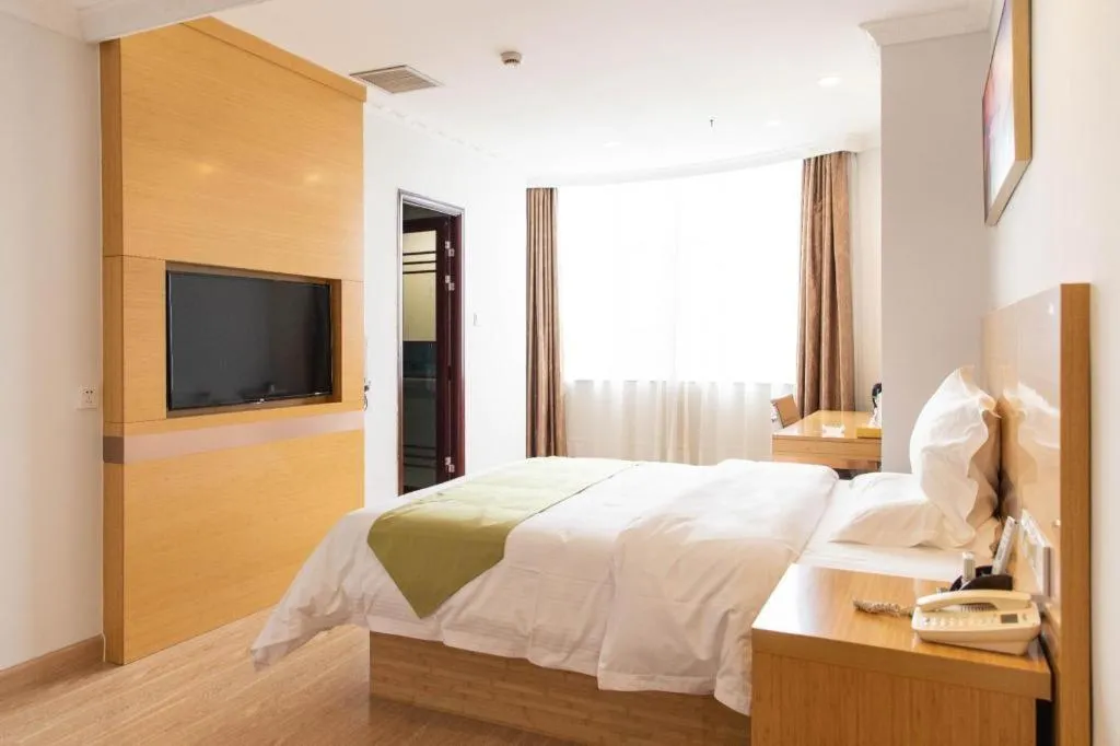 Bed in GreenTree Alliance Hotel Foshan Nanhai District Pingzhou Yuqi Street