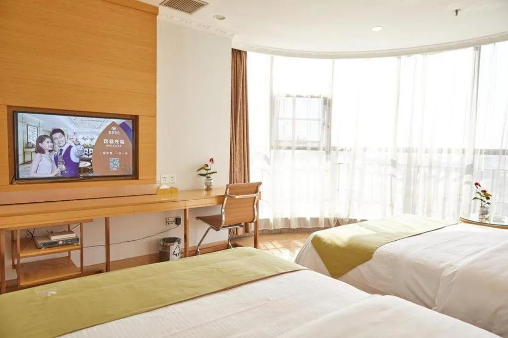 Bed in GreenTree Alliance Hotel Foshan Nanhai District Pingzhou Yuqi Street