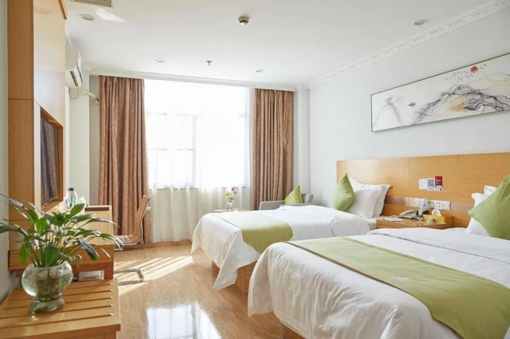 Bed in GreenTree Alliance Hotel Foshan Nanhai District Pingzhou Yuqi Street