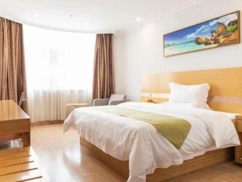 Bed in GreenTree Alliance Hotel Foshan Nanhai District Pingzhou Yuqi Street