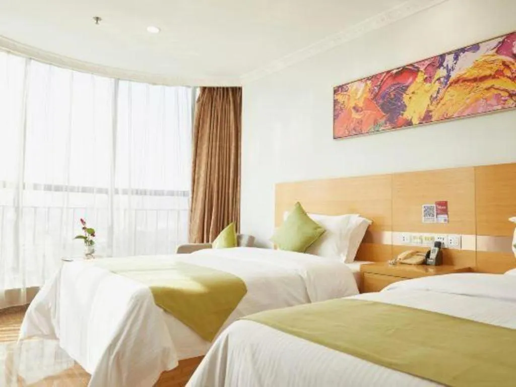 Bed in GreenTree Alliance Hotel Foshan Nanhai District Pingzhou Yuqi Street