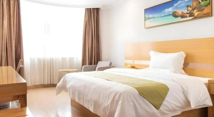 Bed in GreenTree Alliance Hotel Foshan Nanhai District Pingzhou Yuqi Street