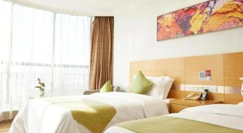 Bed in GreenTree Alliance Hotel Foshan Nanhai District Pingzhou Yuqi Street