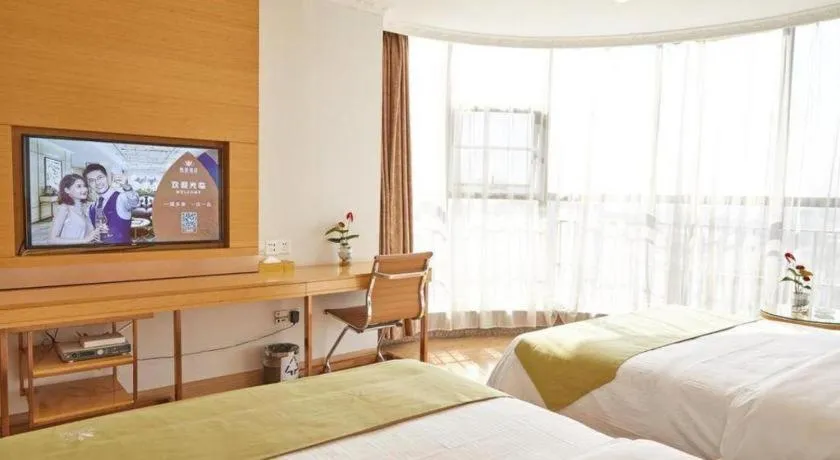 Bed in GreenTree Alliance Hotel Foshan Nanhai District Pingzhou Yuqi Street