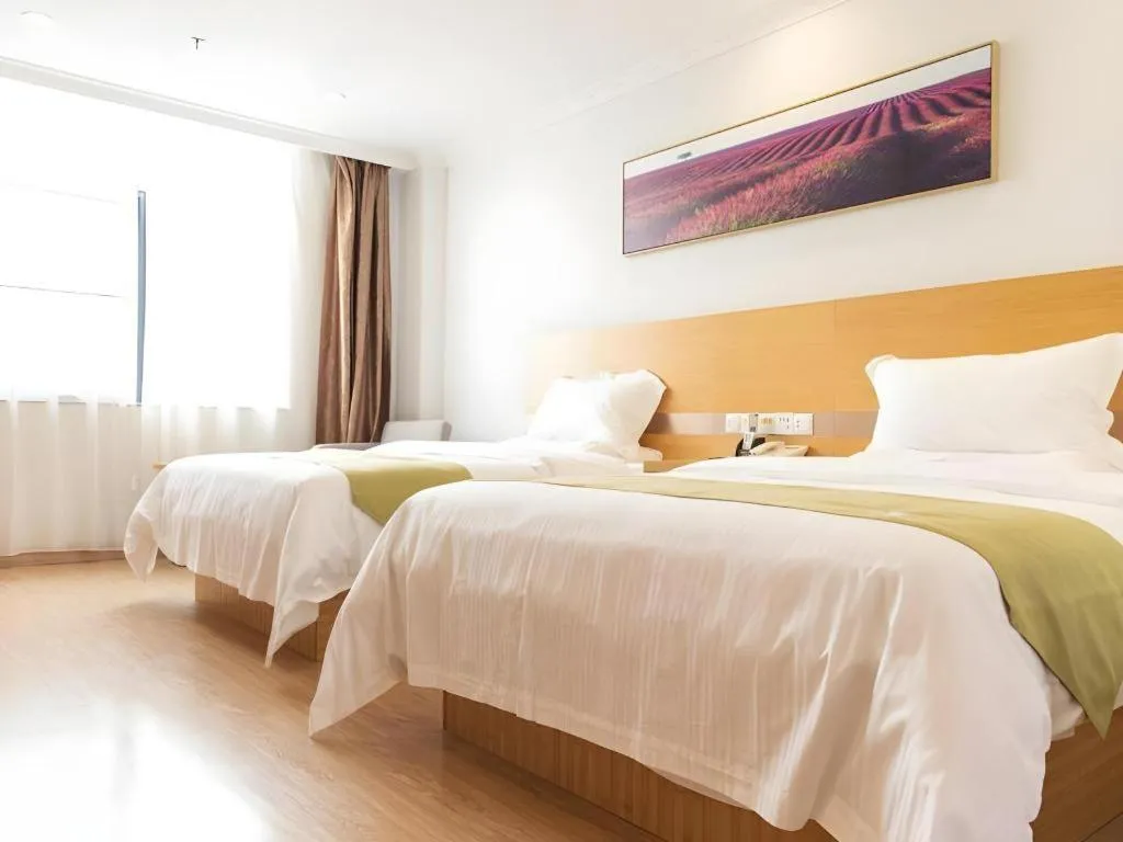 Bed in GreenTree Alliance Hotel Foshan Nanhai District Pingzhou Yuqi Street