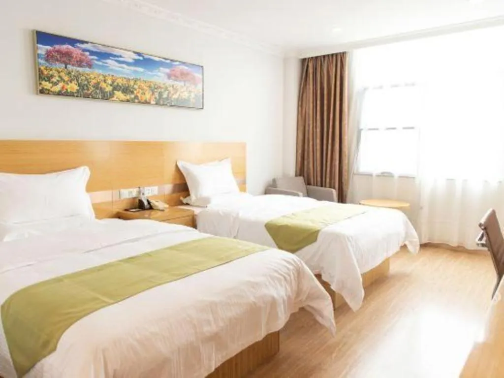 Bed in GreenTree Alliance Hotel Foshan Nanhai District Pingzhou Yuqi Street