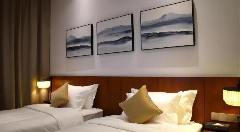 Bed in H Life Hotel (Shenzhen Sea World Branch)